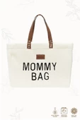 MORDESİGN Mommy Bag, Anne Bebek Bakım Çantası, Cüzdan Hediyeli, XL Büyük Boy, Kadın Çantası, Morteddy Serisi - 3