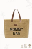 MORDESİGN Mommy Bag, Anne Bebek Bakım Çantası, Cüzdan Hediyeli, XL Büyük Boy, Kadın Çantası, Morteddy Serisi - 4
