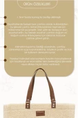 MORDESİGN Mommy Bag,Anne Bebek Bakım Çantası,Cüzdan Hediyeli, XL Büyük Boy,Kadın Çantası,Morteddy Serisi - 6