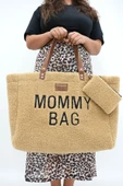 MORDESİGN Mommy Bag, Anne Bebek Bakım Çantası, Cüzdan Hediyeli, XL Büyük Boy, Kadın Çantası, Morteddy Serisi - 2