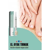 ModaCar Tırnak Yağı Canladırıcı Bakım Kalemi Meyve Özlü Amino Asit, A–E-B5 vitamini, Keratin - 1