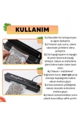 Gıda Vakum Ve Mühürleme Makinesi- Yiyecek Tazeliği Koruma Ev Ve Restoran İçin - 2