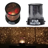 Star Master Pilli Gökyüzü Projeksiyonlu Led Renkli Yıldızlı Tavan Işık Yansıtma Gece Lambası - 7