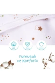 SEVİ BEBE 0 -3 AY Desenli  Kundak %100 Pamuk - YENİ - 1