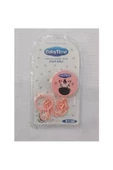 BABYTİME Desenli Emzik Askısı Pembe Bt198 - 1