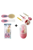 SEVİ BEBE Naturel Fırça Tarak +bebek Tırnak Bakım Seti. - 1