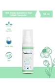 BABY İCON Yenidoğan Bebek Köpük Şampuanı - 150 ml Vegan Doğal Içerikli Konak Önleyici Şampuan - 1