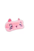 Vavbaby  Bebek Uyku Maskesi Pembe Kedili - 3