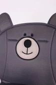 JUSSO Bear Sevimli Ayı Mama Sandalyesi Minderi Gri - 3