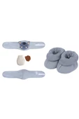SEVİ BEBE Gaz Giderici Kiraz Çekirdekli Patik+gaz Giderici Kiraz Çekirdekli Bebek Bel Bandı Set - 1