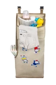 LADYMODA Beşik Organizer | Bebek Odası Organizer Alya Kahve - 1