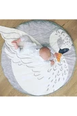 JUSSO 3 Boyutlu Dokunuş Safari Hayvanlar Oyun Halısı 115*115 cm - 2
