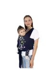 Sevi Bebe Bebek Taşıma Şalı Sling Lacivert - 3