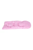 SEVİ BEBE Mama Sandalyesi Minderi - Pembe Yıldız - 3