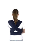 Sevi Bebe Bebek Taşıma Şalı Sling Lacivert - 4