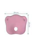 Sevi Bebe Bebek Kafa Şekillendirici Yastık  Gül Kurusu thumbnail 2