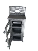 Rekor Lima Tuğlalı Kuzineli Döküm Şömine 6 Parça Boru Hediyeli - 5