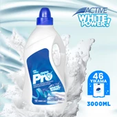 Sıvı Çamaşır Deterjanı Beyazlar İçin Aktif Beyazlatma 3000ml 46 Yıkama - 1