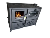 Rekor Vezüv Maşinga Kuzineli Döküm Şömine 6 Parça Boru Hediyeli - 4