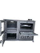 Rekor Vezüv Maşinga Kuzineli Döküm Şömine 6 Parça Boru Hediyeli - 5