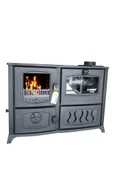 Rekor Vezüv Maşinga Kuzineli Döküm Şömine 6 Parça Boru Hediyeli - 3