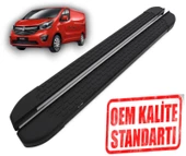 VIVARO * KISA ŞASE * 2017 2018 2019 2020 2021 2022 2023 2024 ARACA ÖZEL NEVADA SİYAH YAN BASAMAK thumbnail 1