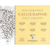 Clairefontaine Kaligrafi Defteri 25 sayfa 130g 24x30cm - 1