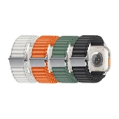 Apple Watch 10 46mm Zore KRD-123 Naylon Kumaş Hasır Örgülü Kordon - 8