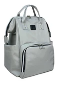 Stylo Star Anne Bebek Çantası Ve Küçük Termal Çanta Kül Gri - 6