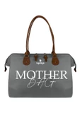 Bye Bye Mother bag Anne Bebek Bakım ve Kadın Çantası-Gri - 2