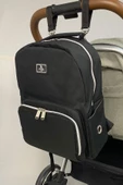 Stylo Duo Siyah Backpack For Mothers Bebek Bakım Çantası thumbnail 7