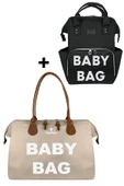Bye Bye Baby Bag Anne Bebek Bakım Omuz Çantası Silver Anne Bebek Bakım Sırt Çantası - 1