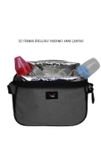 Stylo Working Mothers Bag Bebek Bakım Sırt Çantası-Füme - 5