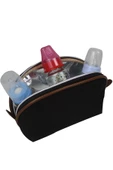 Stylo Baby Bag Baskılı Takım Anne Bebek Bakım Omuz Çantası- Siyah - 3