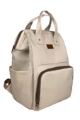 Bye Bye Silver Anne Bebek Bakım Kadın Sırt Çantası-Bej - 2