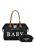Stylo Just For Baby Anne Bebek Bakım Ve Kadın Çantası - Siyah thumbnail 1