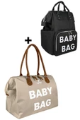 Bye Bye Baby Bag Anne Bebek Bakım Omuz Çantası Silver Anne Bebek Bakım Sırt Çantası - 2