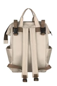 Bye Bye Silver Anne Bebek Bakım Kadın Sırt Çantası-Bej - 3
