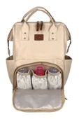Stylo Star Anne Bebek Bakım Sırt Çantası Termos Çanta - Bej - 5