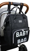 Stylo Paris Baby Bag Baskılı Anne Bebek Çantası - 3