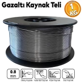 Gazaltı Kaynak Teli Özlü Tel Gazsız 0.80 MM 1 KG - 1