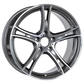 EMR-19247-12 9.0x19" -5x120 ET45 66.6 Titan Diamond Jant (4 Adet) - 1