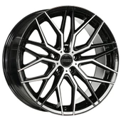 ARC-G6941-24 10.5x21" -5x112 ET45 66.6 Black Diamond VALENCİA Jant (4 Adet) thumbnail 1