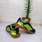 M.P 1351 Siyah-Sarı Kaymaz Taban Futsal Futbol Ayakkabı - 8