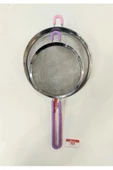 Balsa Paslanmaz Çelik Telli Silikon Saplı İkili Süzgeç Seti 18cm ve 23cm - 12