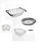Fame Kitchen Ultra Paslanmaz Çelik Çok Amaçlı Pratik Mutfak Süzgeç Seti-4 Parça - 2