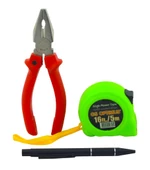 Exploit 160mm Pense,GS Optimus 5m/16ft Metre,Metal Tükenmez Kalem Set - 1