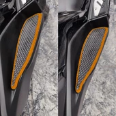 Bod Yamaha XMAX/Tech MAX 250 Motor 3D Havuzlu Paspas Siyah-Fitil Rengi Taba thumbnail 2