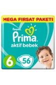 Prima Çocuk Bezi Mega Fırsat Paket No:6 56 Adet - 1