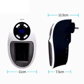 Powermaster PM-20327 500 Watt Priz Tipi Uzaktan Kumandalı Taşınabilir Isıtıcı (Zamanlayıcı - Otomatik Kapanma) - 2